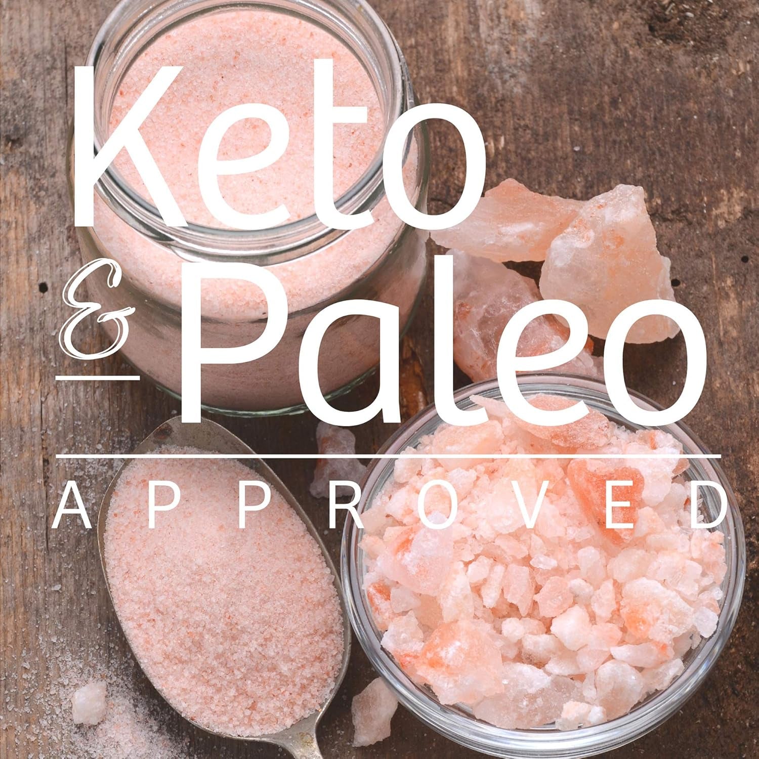 Pink Himalayan Salt - (Fine Grain) - 2 Lb Bag - All Purpose Cooking & Table Salt - Our Salt Will Work in a Salt Shaker - Non GMO, OU Kosher Sea Salt - Nutrient and Mineral Dense for Health - 100% Certified & Tested. by